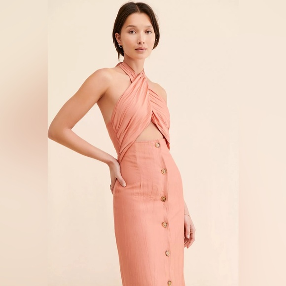 Anthropologie Line + Dot Karina Midi Dress - Picture 4 of 4